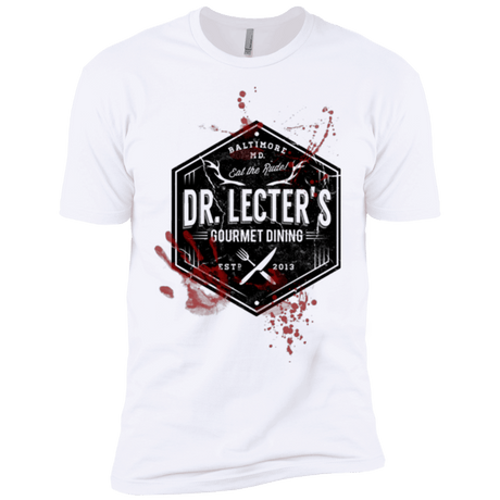 T-Shirts White / YXS Dr. Lecter's Gourmet Dining Boys Premium T-Shirt
