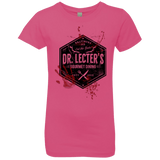T-Shirts Hot Pink / YXS Dr. Lecter's Gourmet Dining Girls Premium T-Shirt