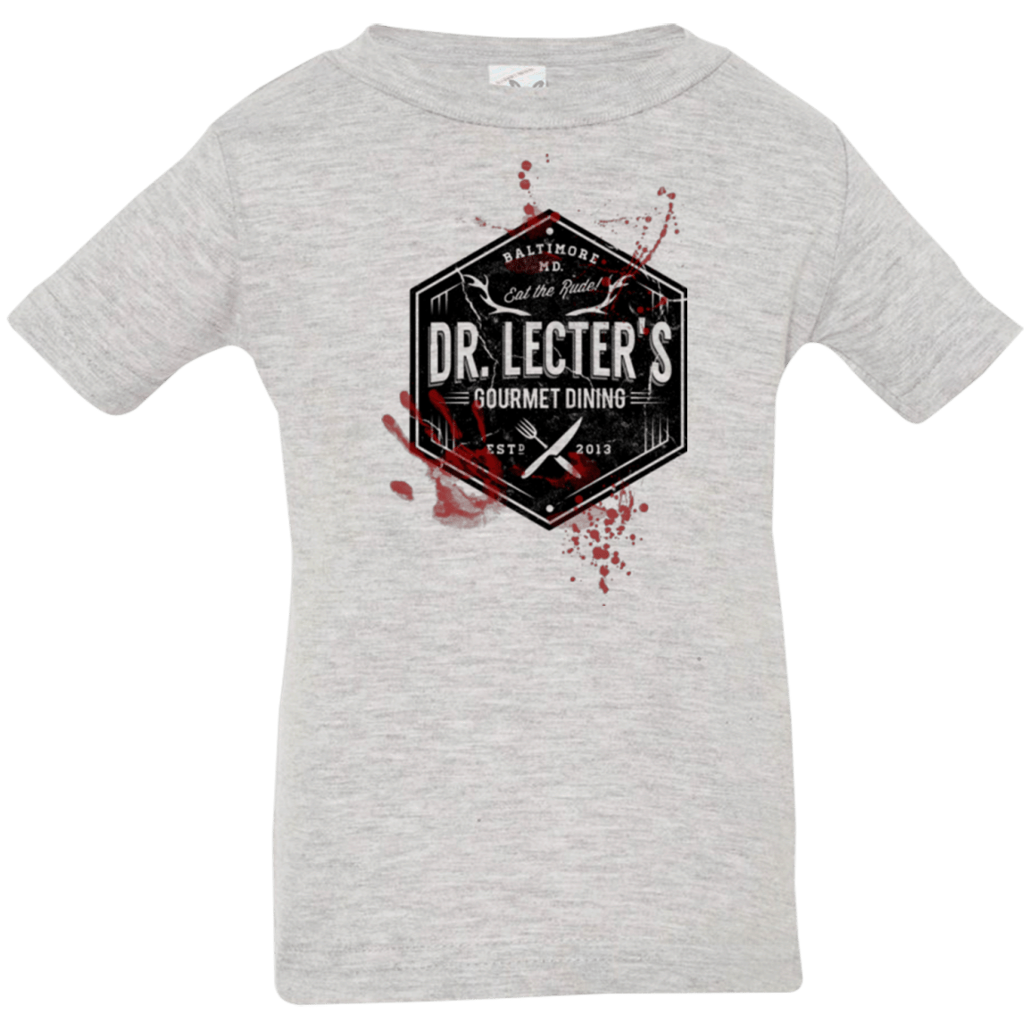T-Shirts Heather / 6 Months Dr. Lecter's Gourmet Dining Infant Premium T-Shirt