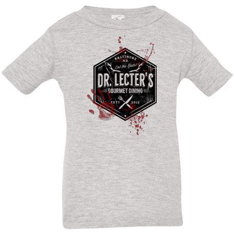 T-Shirts Heather / 6 Months Dr. Lecter's Gourmet Dining Infant Premium T-Shirt