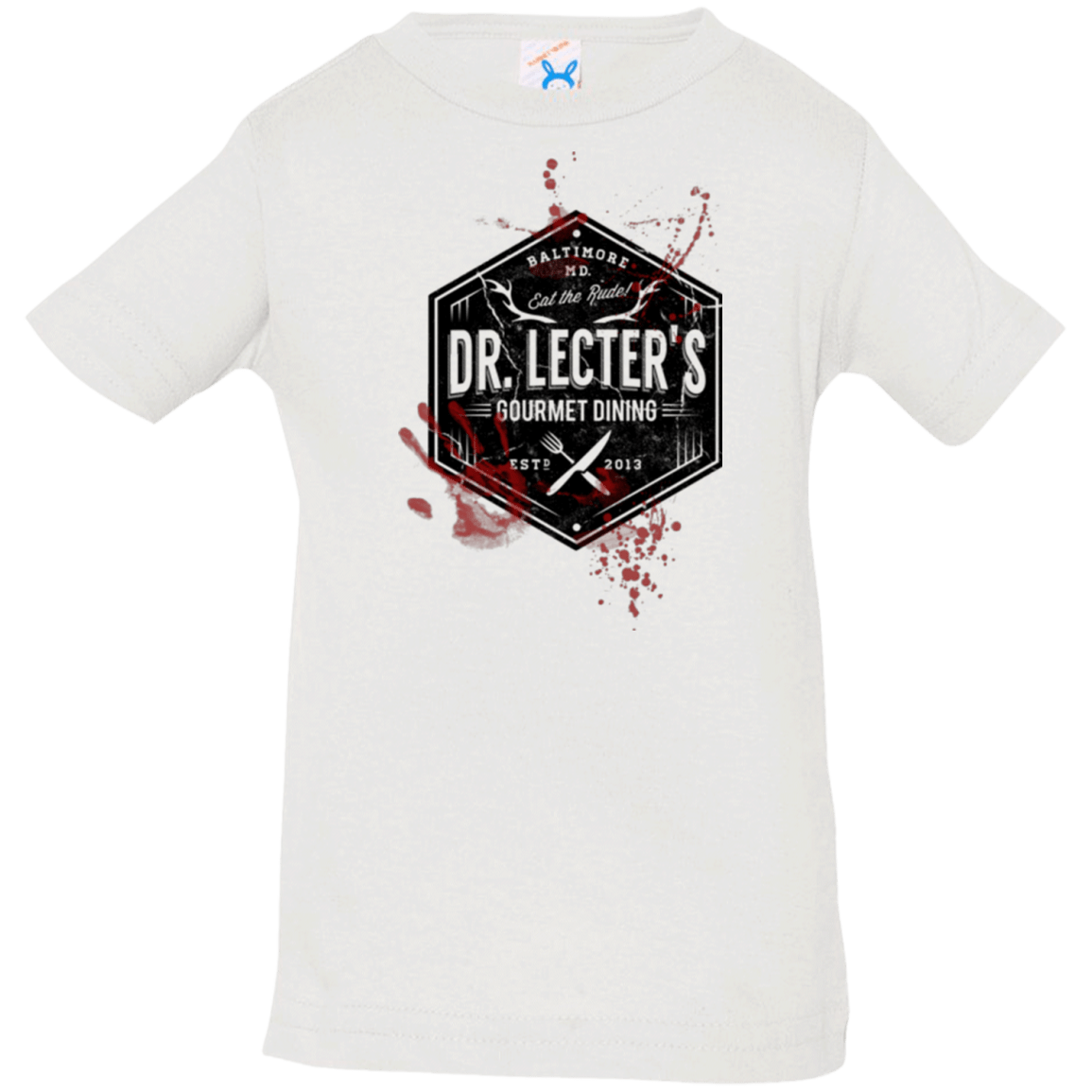 T-Shirts White / 6 Months Dr. Lecter's Gourmet Dining Infant Premium T-Shirt