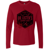 T-Shirts Cardinal / Small Dr. Lecter's Gourmet Dining Men's Premium Long Sleeve