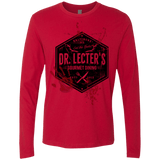 T-Shirts Red / Small Dr. Lecter's Gourmet Dining Men's Premium Long Sleeve