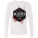 T-Shirts White / Small Dr. Lecter's Gourmet Dining Men's Premium Long Sleeve