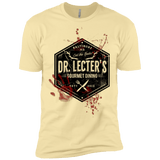 T-Shirts Banana Cream / X-Small Dr. Lecter's Gourmet Dining Men's Premium T-Shirt