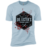 T-Shirts Light Blue / X-Small Dr. Lecter's Gourmet Dining Men's Premium T-Shirt