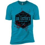 T-Shirts Turquoise / X-Small Dr. Lecter's Gourmet Dining Men's Premium T-Shirt