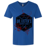 T-Shirts Royal / X-Small Dr. Lecter's Gourmet Dining Men's Premium V-Neck