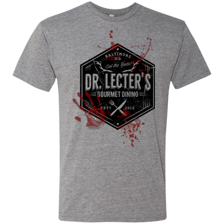 T-Shirts Premium Heather / Small Dr. Lecter's Gourmet Dining Men's Triblend T-Shirt