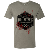 T-Shirts Venetian Grey / Small Dr. Lecter's Gourmet Dining Men's Triblend T-Shirt