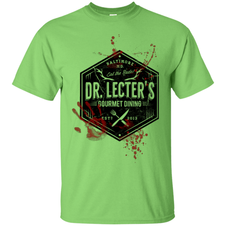 T-Shirts Lime / Small Dr. Lecter's Gourmet Dining T-Shirt