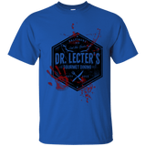 T-Shirts Royal / Small Dr. Lecter's Gourmet Dining T-Shirt