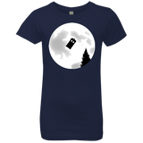 T-Shirts Midnight Navy / YXS Dr Phone Home Girls Premium T-Shirt