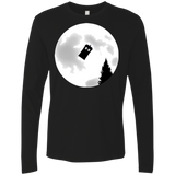 T-Shirts Black / Small Dr Phone Home Men's Premium Long Sleeve