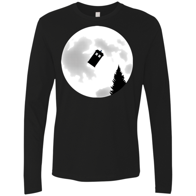 T-Shirts Black / Small Dr Phone Home Men's Premium Long Sleeve