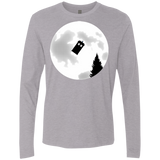 T-Shirts Heather Grey / Small Dr Phone Home Men's Premium Long Sleeve