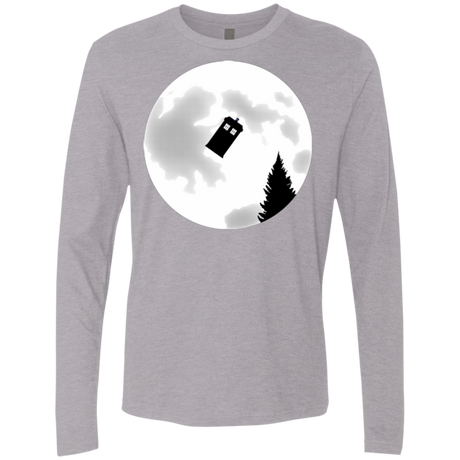 T-Shirts Heather Grey / Small Dr Phone Home Men's Premium Long Sleeve