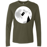 T-Shirts Military Green / Small Dr Phone Home Men's Premium Long Sleeve