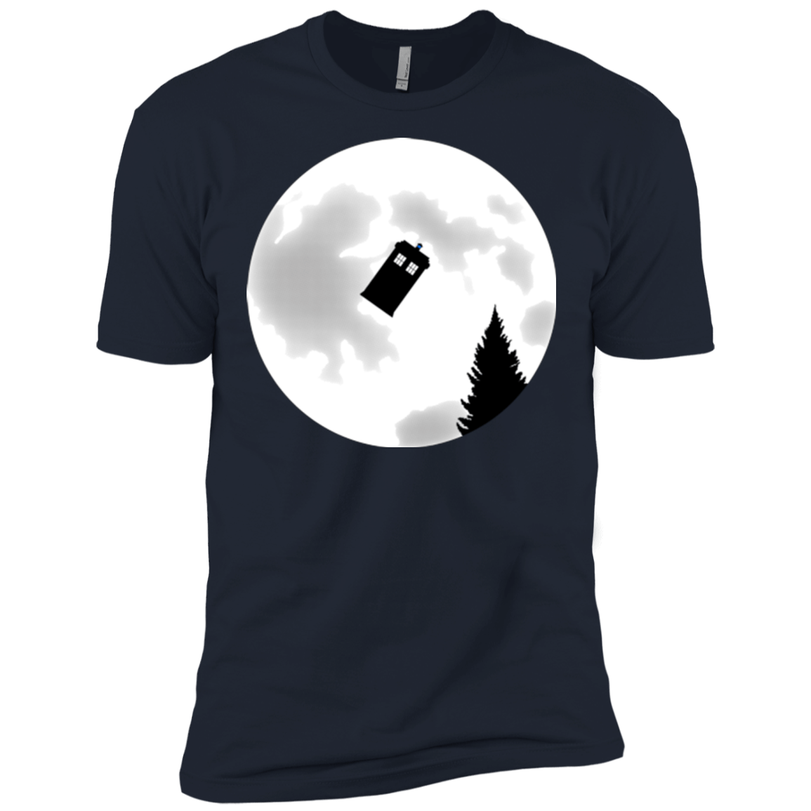 T-Shirts Midnight Navy / X-Small Dr Phone Home Men's Premium T-Shirt