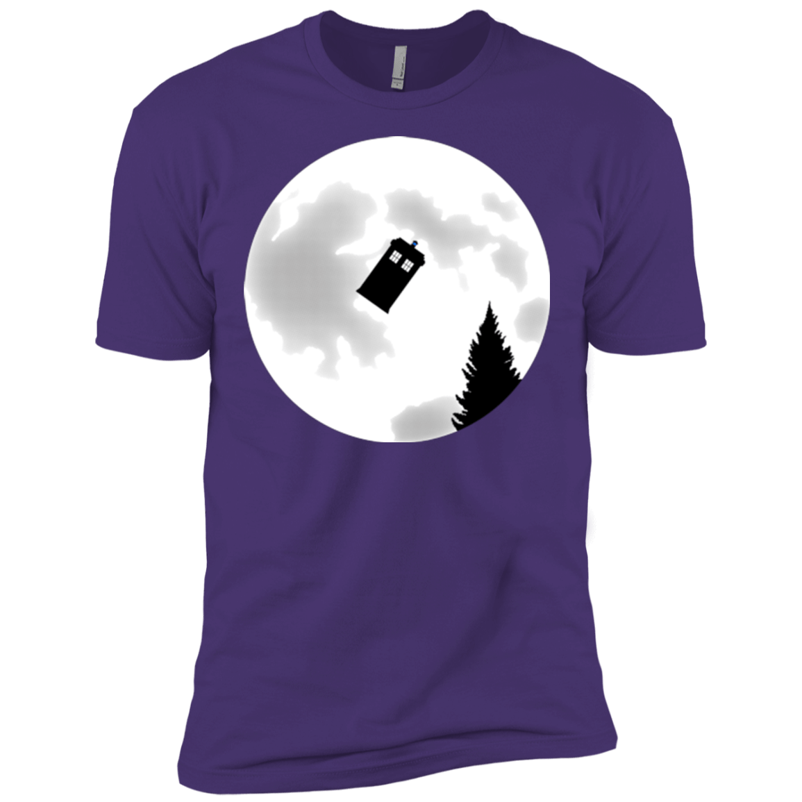 T-Shirts Purple / X-Small Dr Phone Home Men's Premium T-Shirt