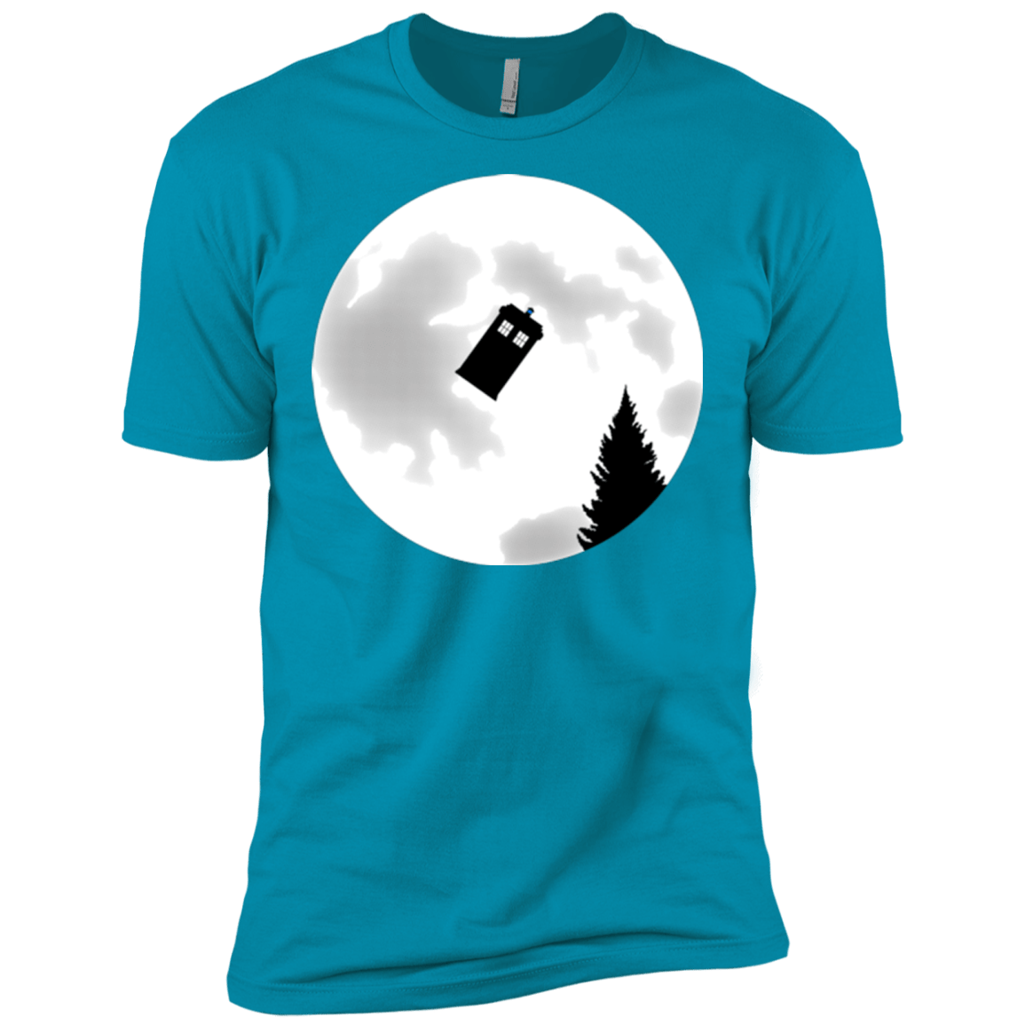 T-Shirts Turquoise / X-Small Dr Phone Home Men's Premium T-Shirt