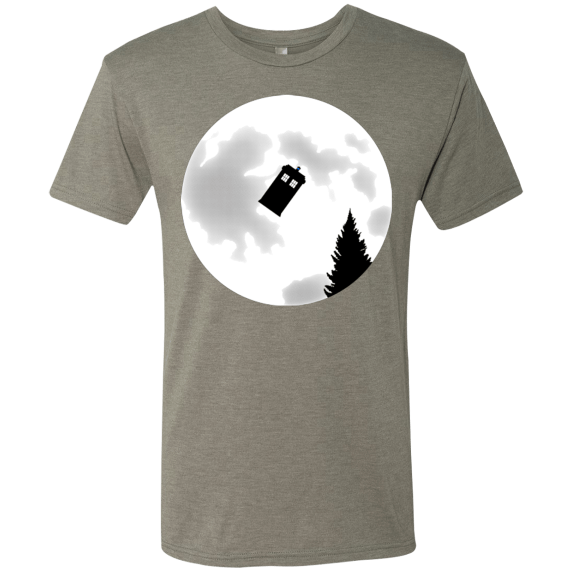 T-Shirts Venetian Grey / Small Dr Phone Home Men's Triblend T-Shirt