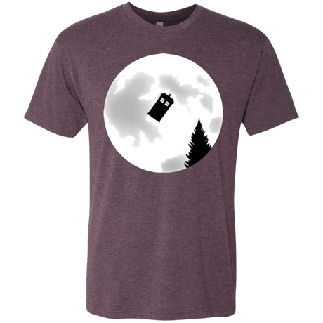 T-Shirts Vintage Purple / Small Dr Phone Home Men's Triblend T-Shirt