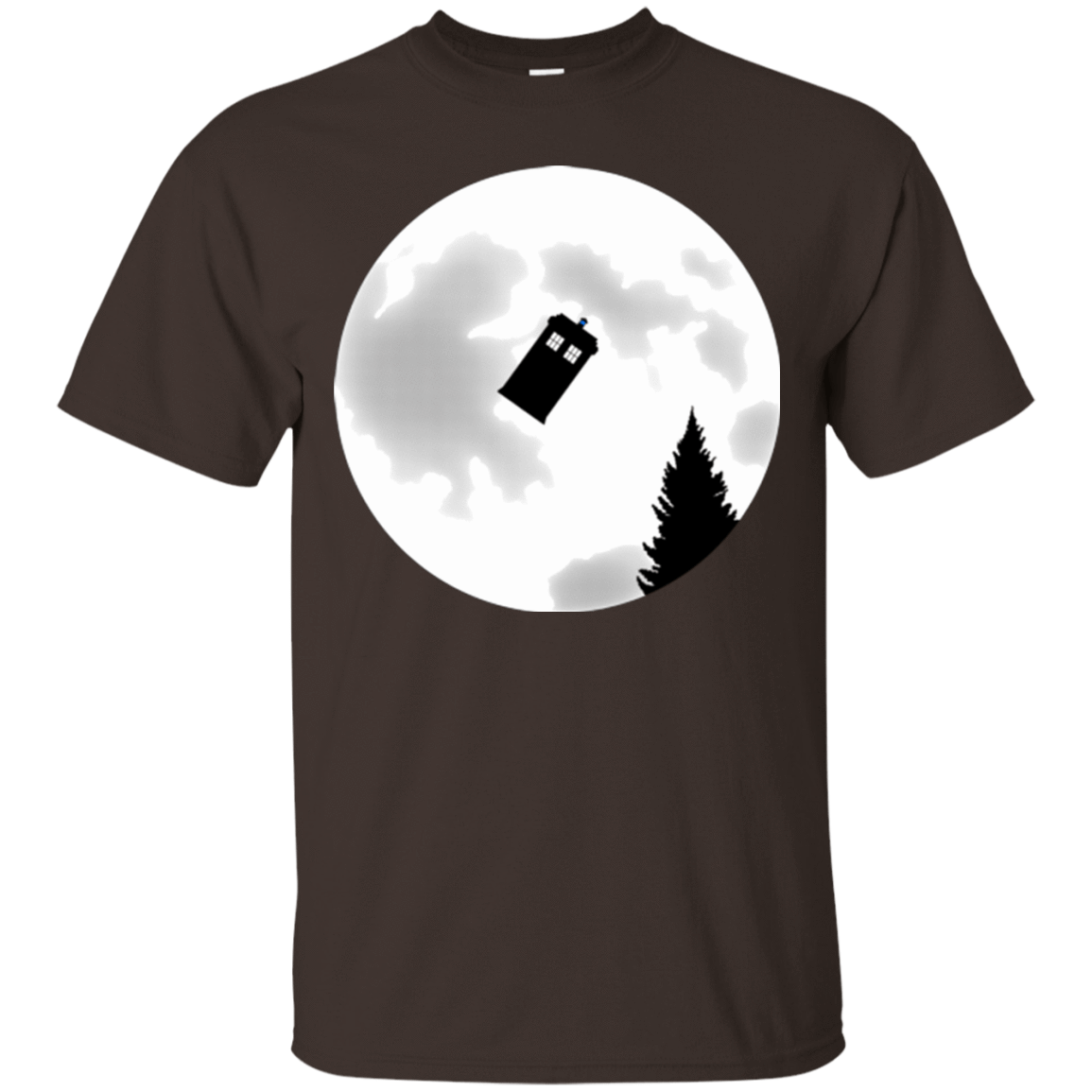 T-Shirts Dark Chocolate / Small Dr Phone Home T-Shirt