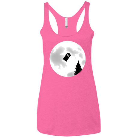T-Shirts Vintage Pink / X-Small Dr Phone Home Women's Triblend Racerback Tank