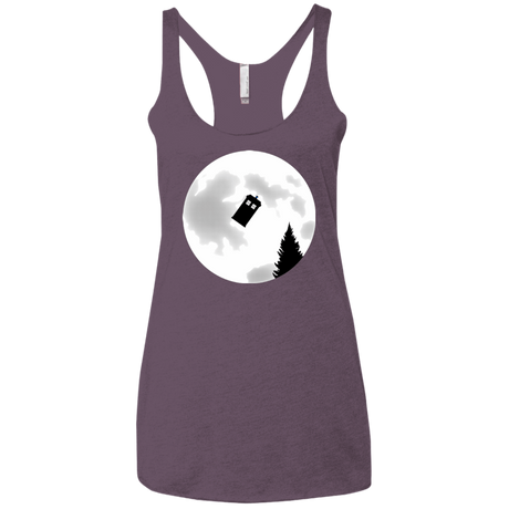T-Shirts Vintage Purple / X-Small Dr Phone Home Women's Triblend Racerback Tank