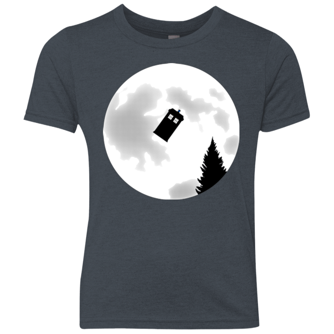 T-Shirts Vintage Navy / YXS Dr Phone Home Youth Triblend T-Shirt