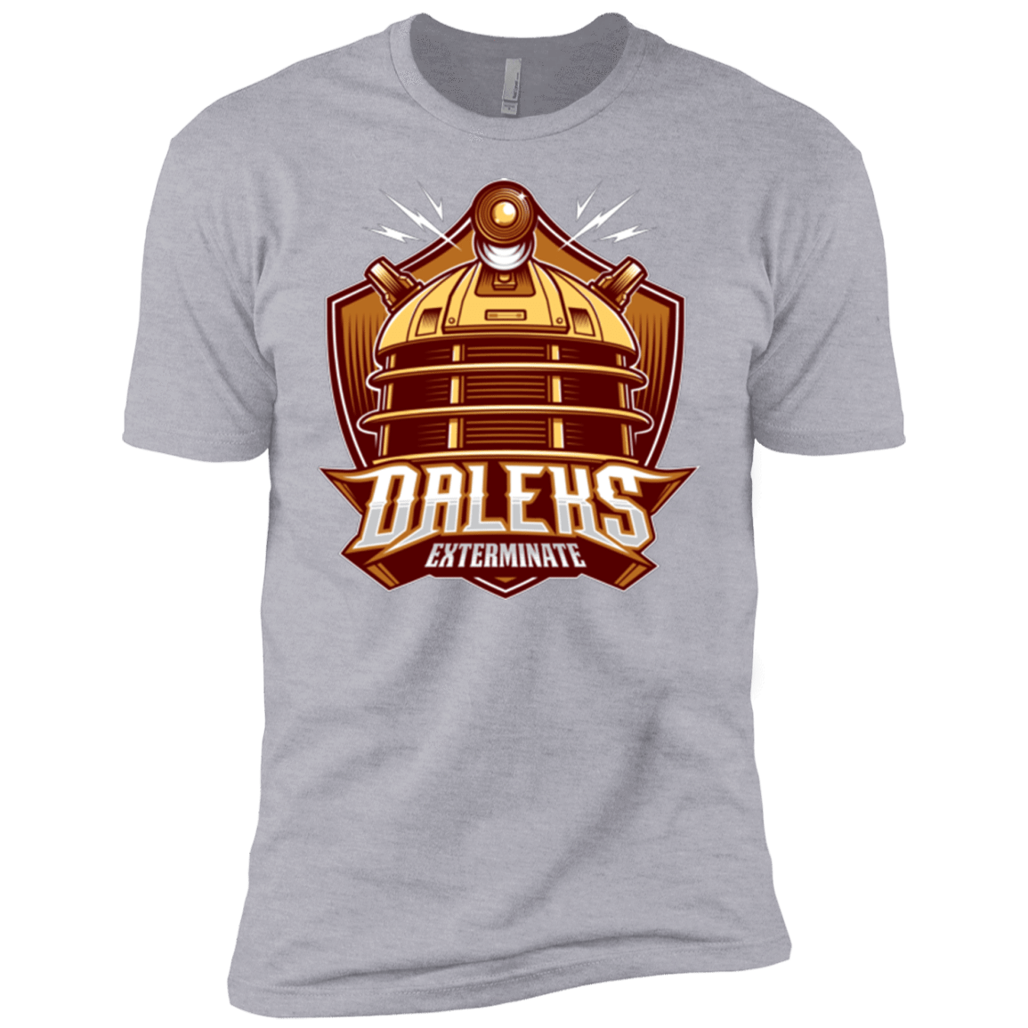T-Shirts Heather Grey / YXS Dr. Who Daleks Boys Premium T-Shirt