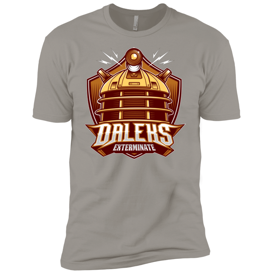 T-Shirts Light Grey / YXS Dr. Who Daleks Boys Premium T-Shirt