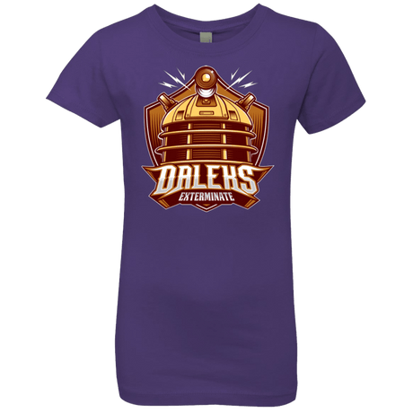 T-Shirts Purple Rush / YXS Dr. Who Daleks Girls Premium T-Shirt