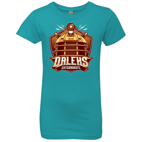 T-Shirts Tahiti Blue / YXS Dr. Who Daleks Girls Premium T-Shirt