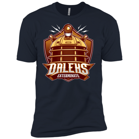 T-Shirts Midnight Navy / X-Small Dr. Who Daleks Men's Premium T-Shirt