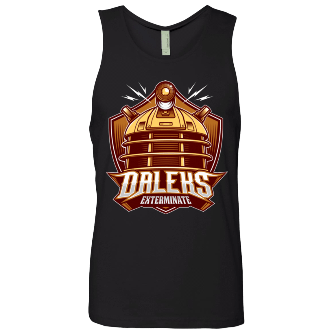 T-Shirts Black / Small Dr. Who Daleks Men's Premium Tank Top