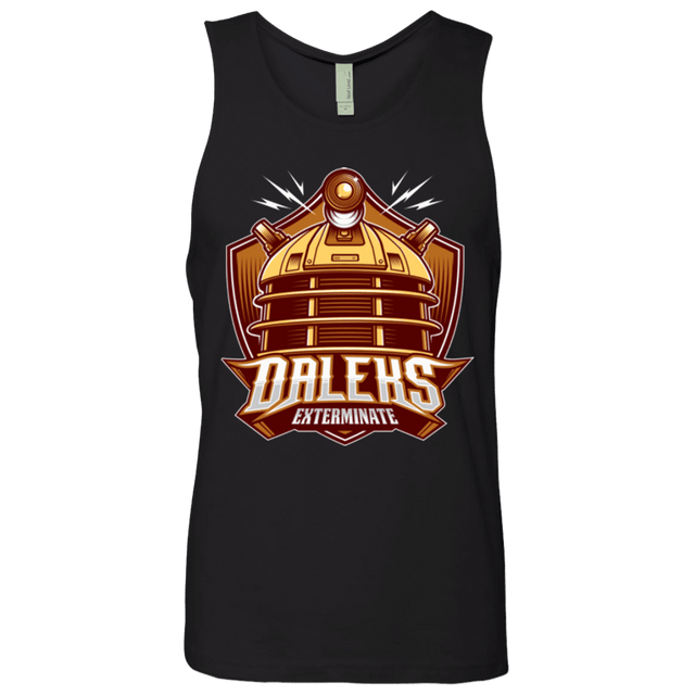 T-Shirts Black / Small Dr. Who Daleks Men's Premium Tank Top