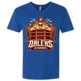 T-Shirts Royal / X-Small Dr. Who Daleks Men's Premium V-Neck