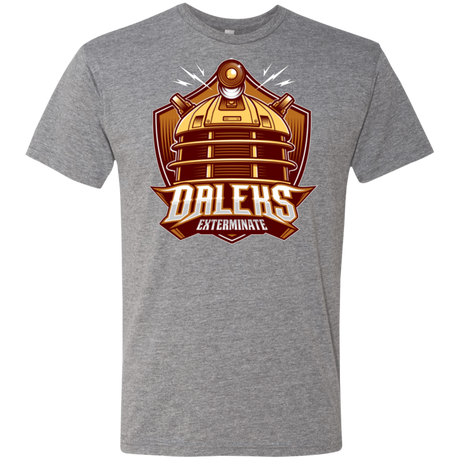T-Shirts Premium Heather / Small Dr. Who Daleks Men's Triblend T-Shirt