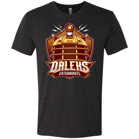 T-Shirts Vintage Black / Small Dr. Who Daleks Men's Triblend T-Shirt