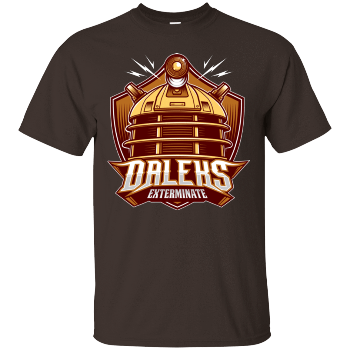 T-Shirts Dark Chocolate / Small Dr. Who Daleks T-Shirt