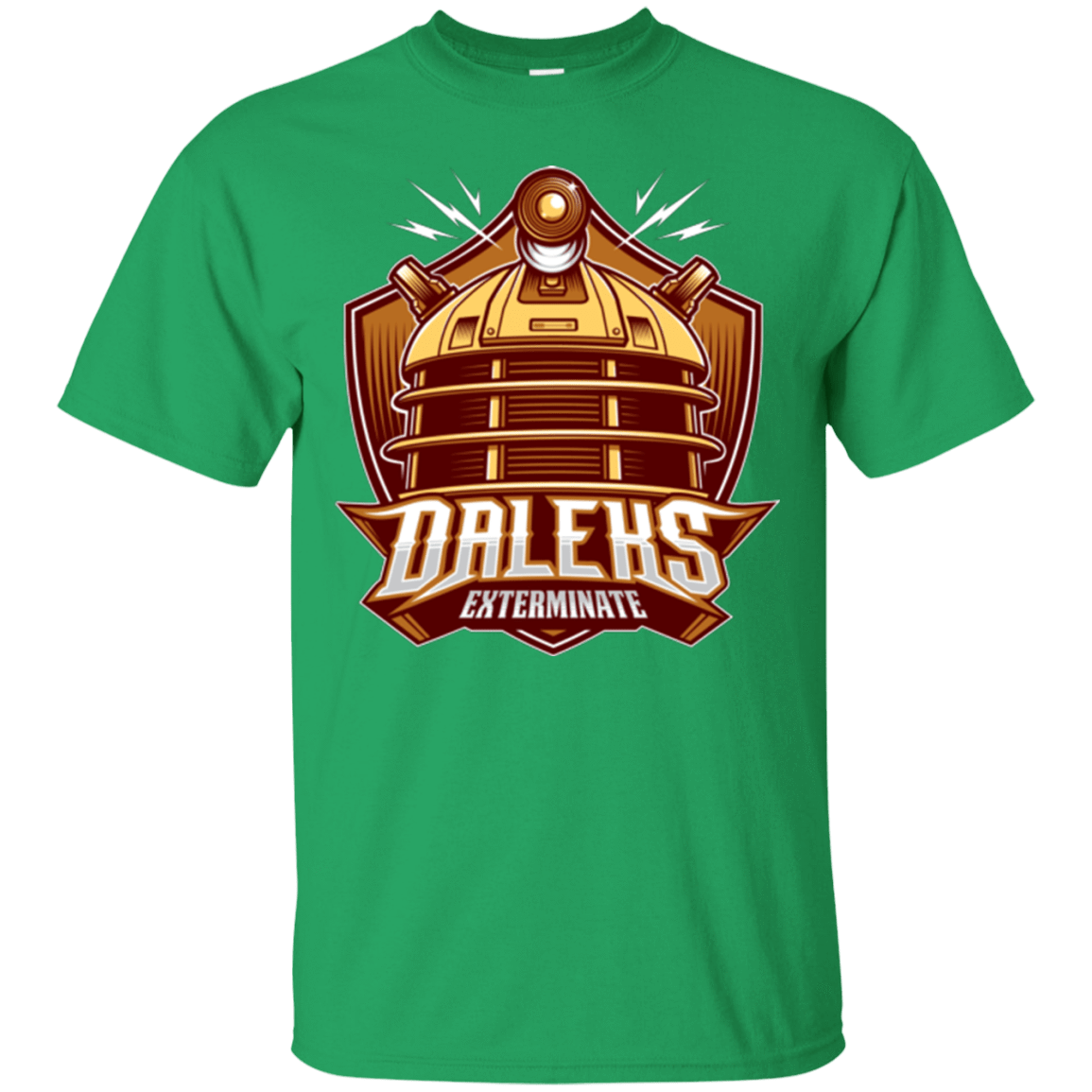 T-Shirts Irish Green / Small Dr. Who Daleks T-Shirt