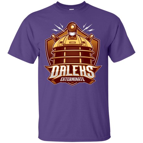 T-Shirts Purple / Small Dr. Who Daleks T-Shirt