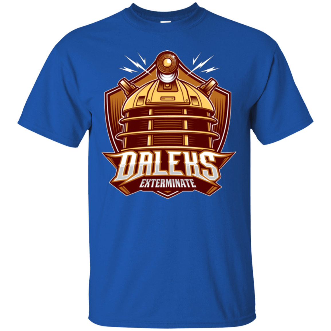 T-Shirts Royal / Small Dr. Who Daleks T-Shirt