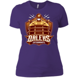 T-Shirts Purple / X-Small Dr. Who Daleks Women's Premium T-Shirt
