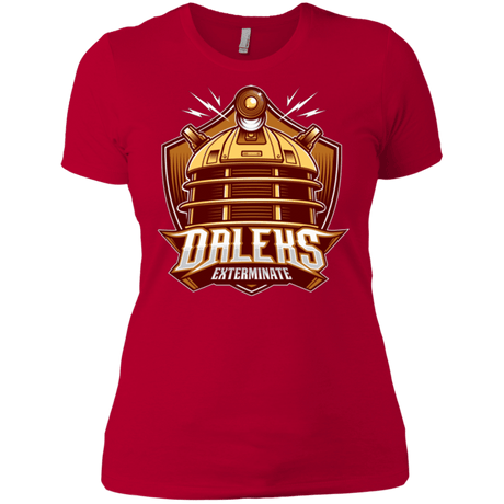 T-Shirts Red / X-Small Dr. Who Daleks Women's Premium T-Shirt