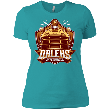 T-Shirts Tahiti Blue / X-Small Dr. Who Daleks Women's Premium T-Shirt