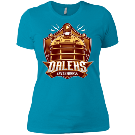 T-Shirts Turquoise / X-Small Dr. Who Daleks Women's Premium T-Shirt