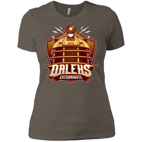 T-Shirts Warm Grey / X-Small Dr. Who Daleks Women's Premium T-Shirt